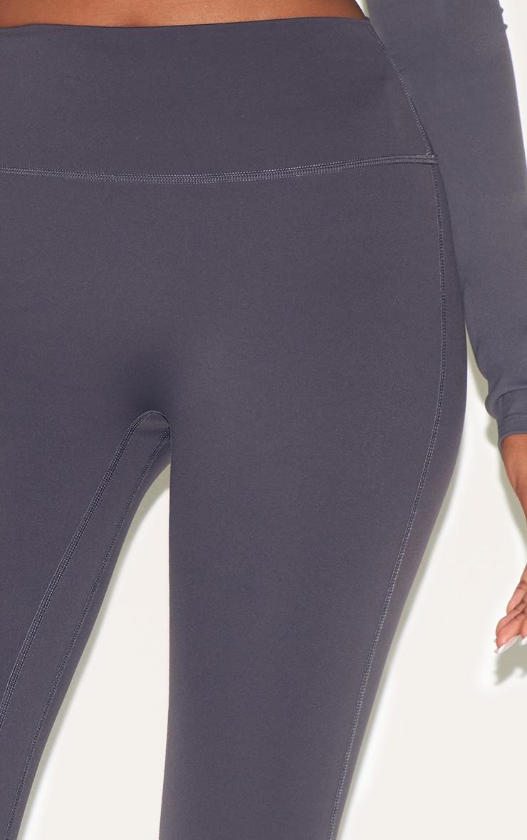 Dark Charcoal Ultimate Sculpt High Waist Gym Leggings Product Image