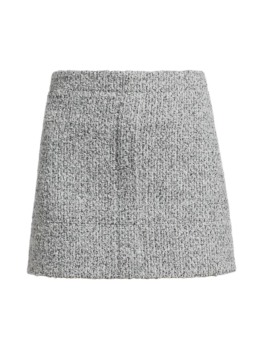 Womens Elise Boucle Miniskirt Product Image