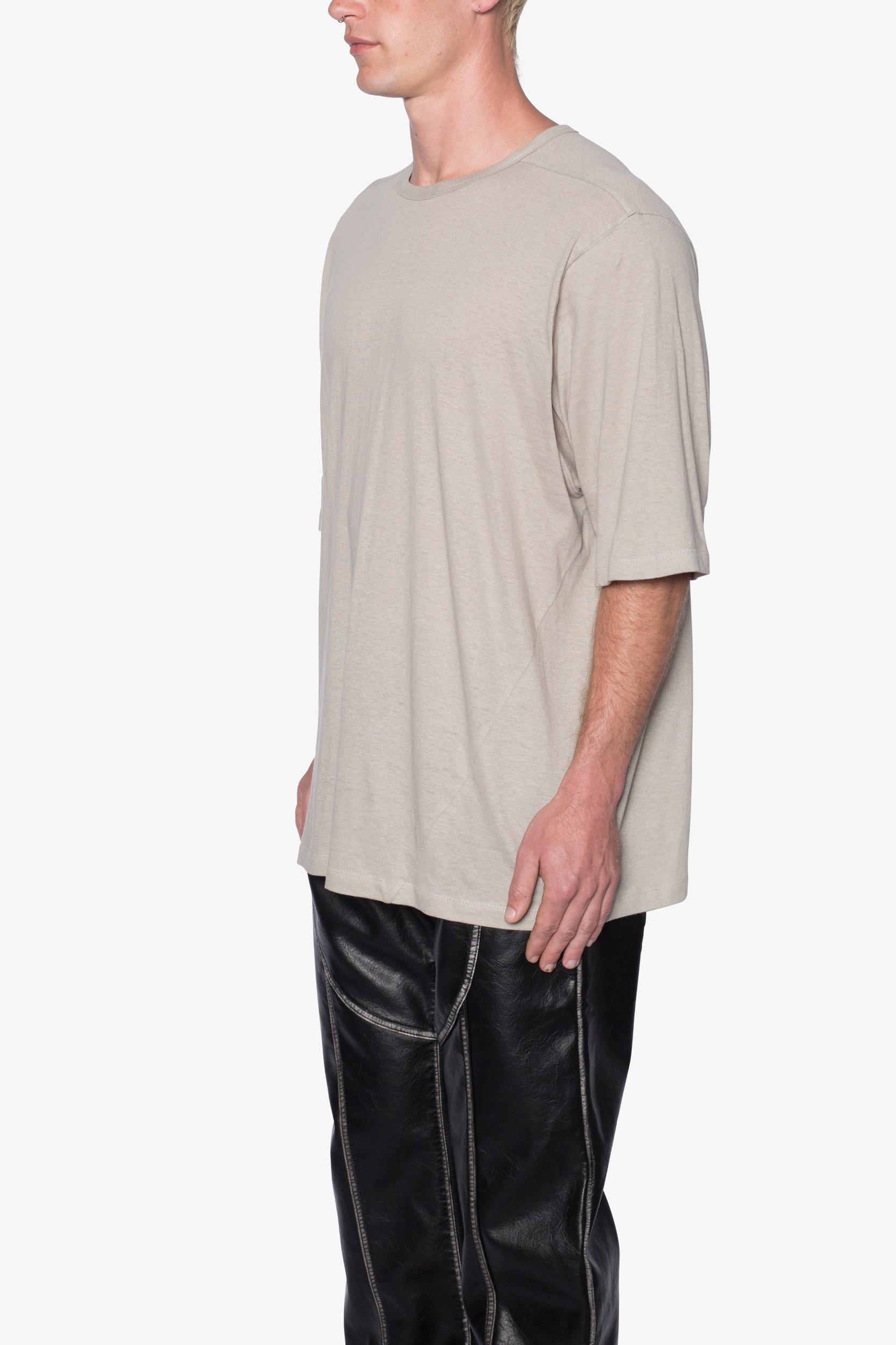 Sheer Gauze Tee - Bone Product Image