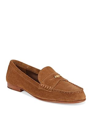 Womens Hazelwood Suede Penny Loafers Product Image