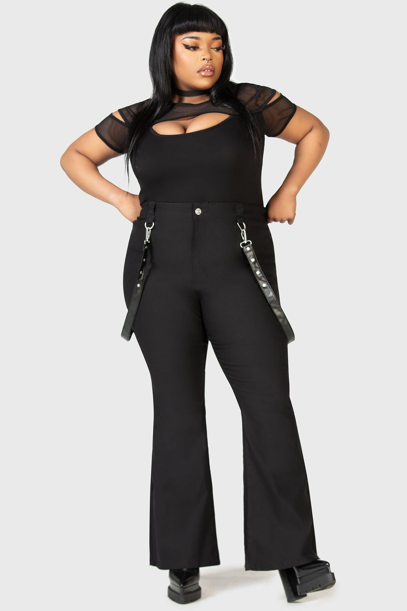 Cutout Bondage Trousers Female Product Image