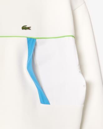 Men's Loose Fit Zip-Up Piqué Sweatshirt Product Image