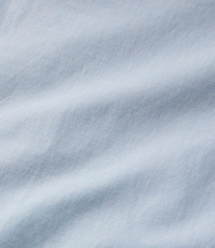 Men's Comfort Stretch Performance® Chambray Shirt, Long-Sleeve, Slightly Fitted Untucked Fit Product Image