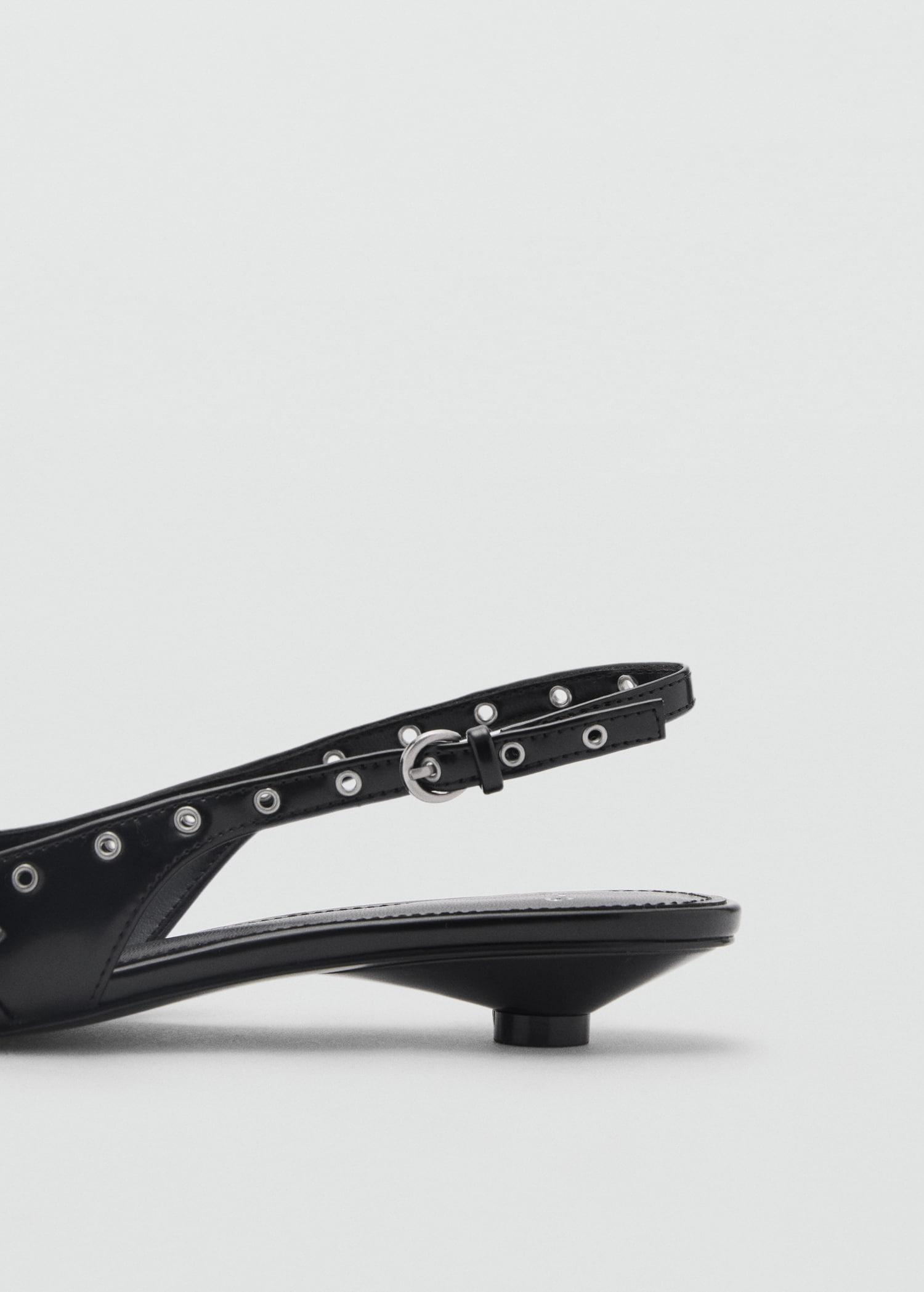 Die-cut kitten shoes - Women | MANGO USA Product Image