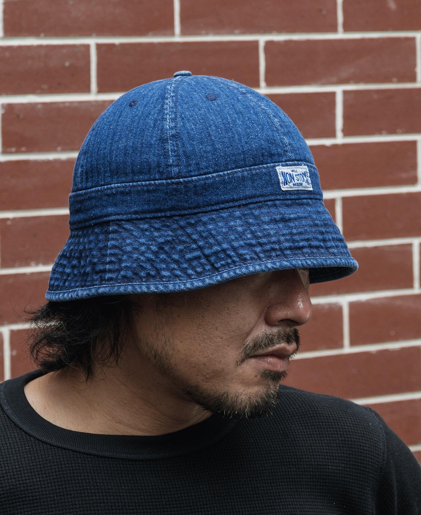 Herringbone Denim Bucket Hat Product Image