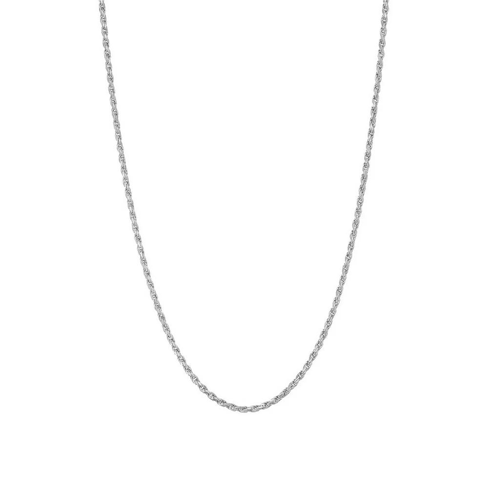 Giorgio di Vicenza Sterling Silver Italian Rope Chain Necklace, Women's, Size: 18" Product Image