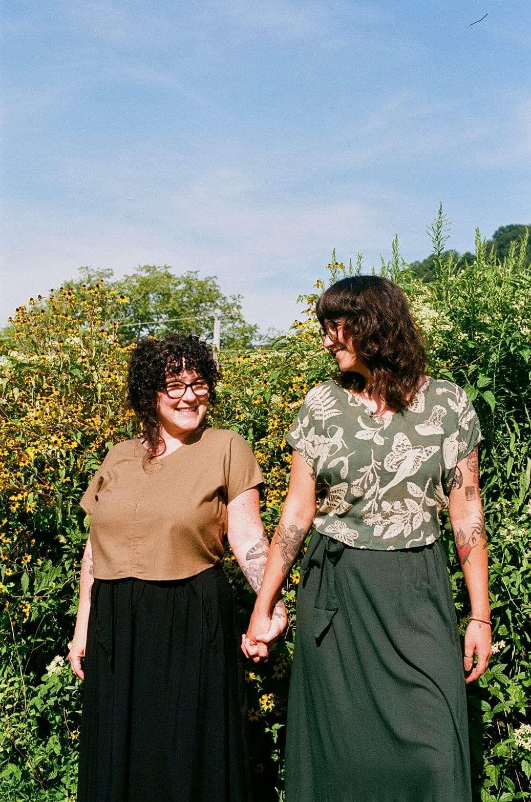 Dolman Top in Olive Raw Silk Product Image