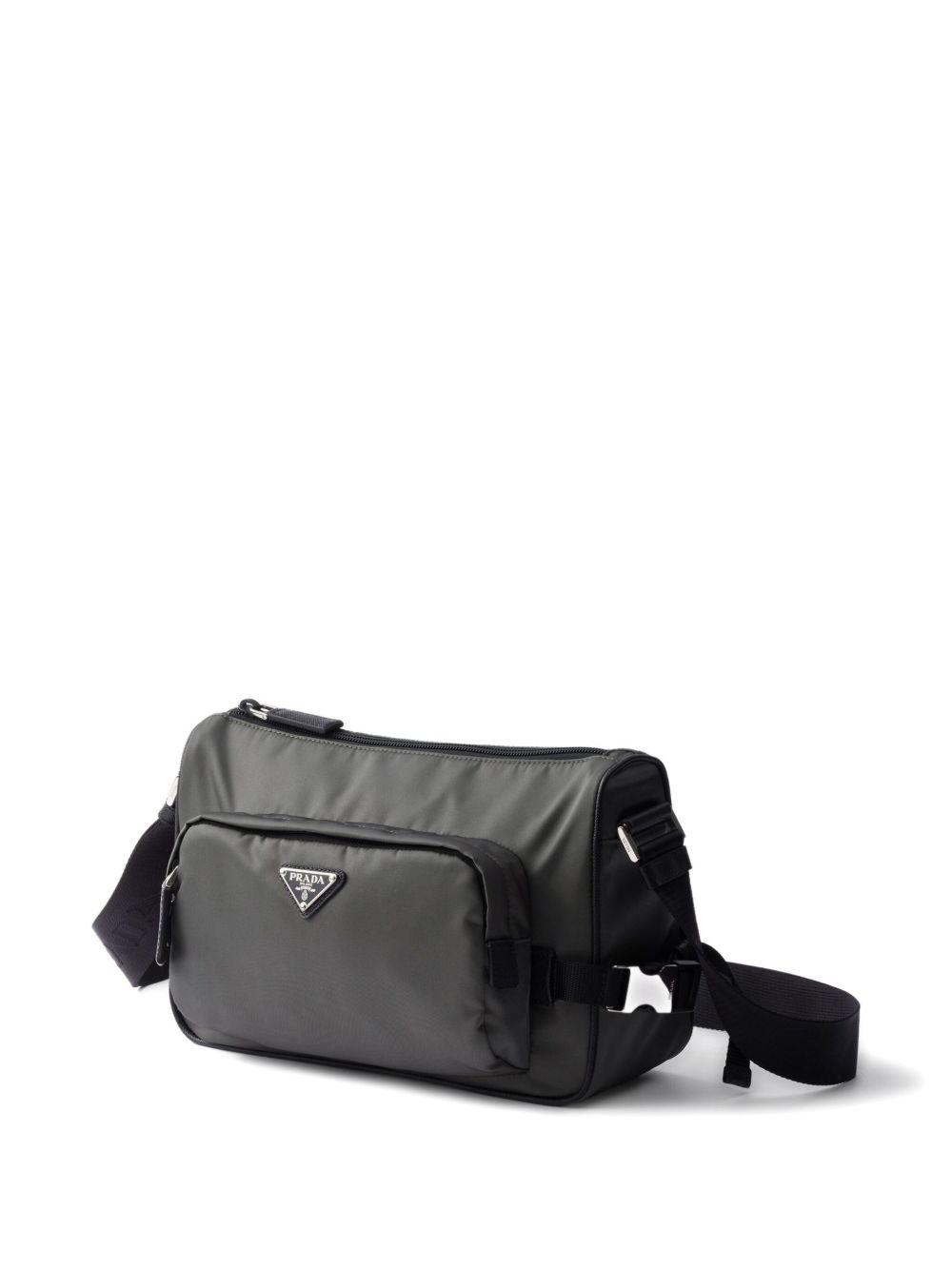 medium triangle logo messenger bag Product Image