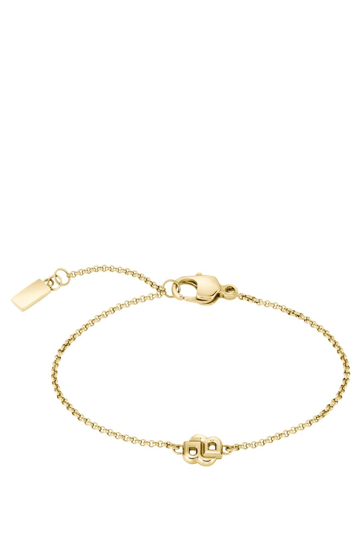 Gold-tone chain bracelet with Double B monogram Product Image