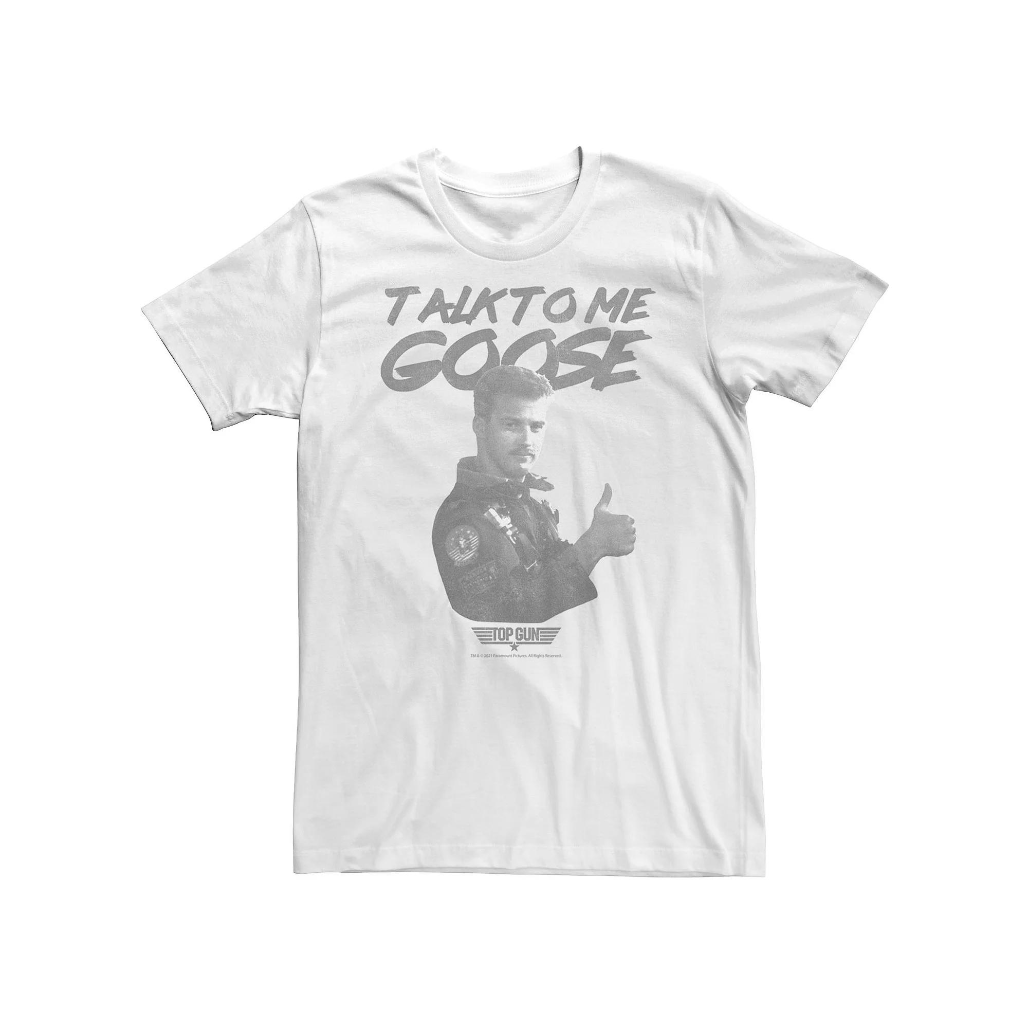 Big & Tall Top Gun Talk To Me Goose Thumbs Up Tee, Men's,  Product Image