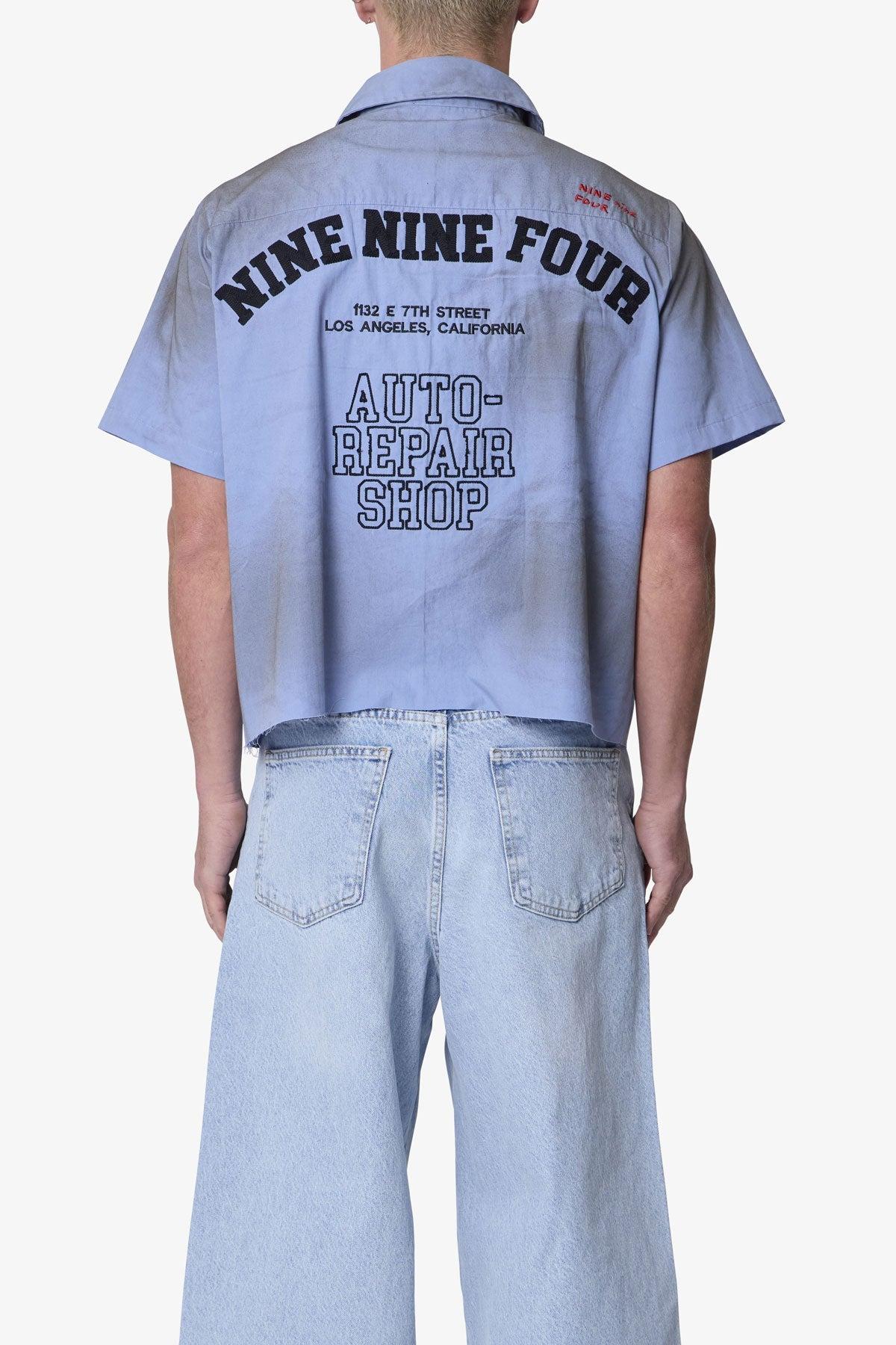 Vintage Work S/S Shirt - Light Blue Product Image