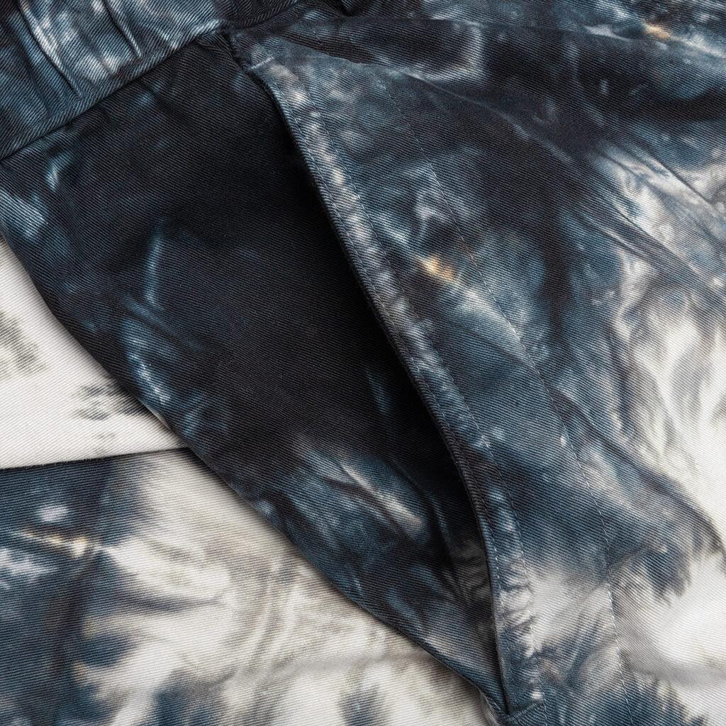 Tye Dye Baggy Trousers - Blue Tye Dye Male Product Image