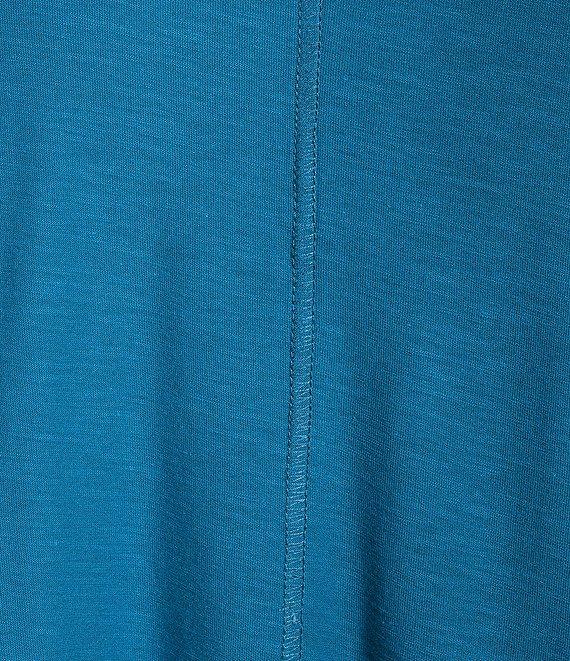 Westbound Plus Size Knit 3/4 Sleeve Crew Neck Tee Product Image