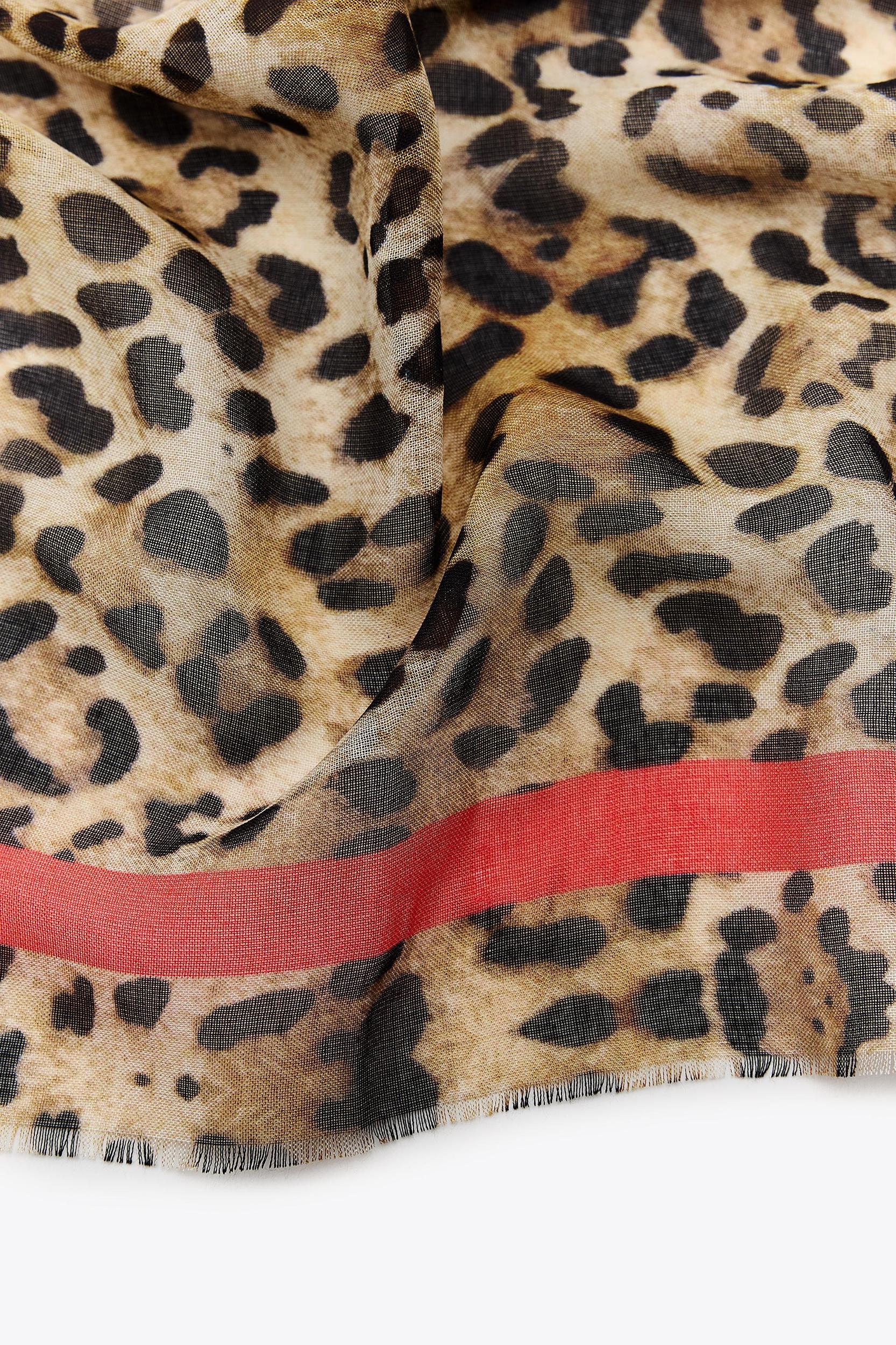 ANIMAL PRINT MODAL SCARF Product Image