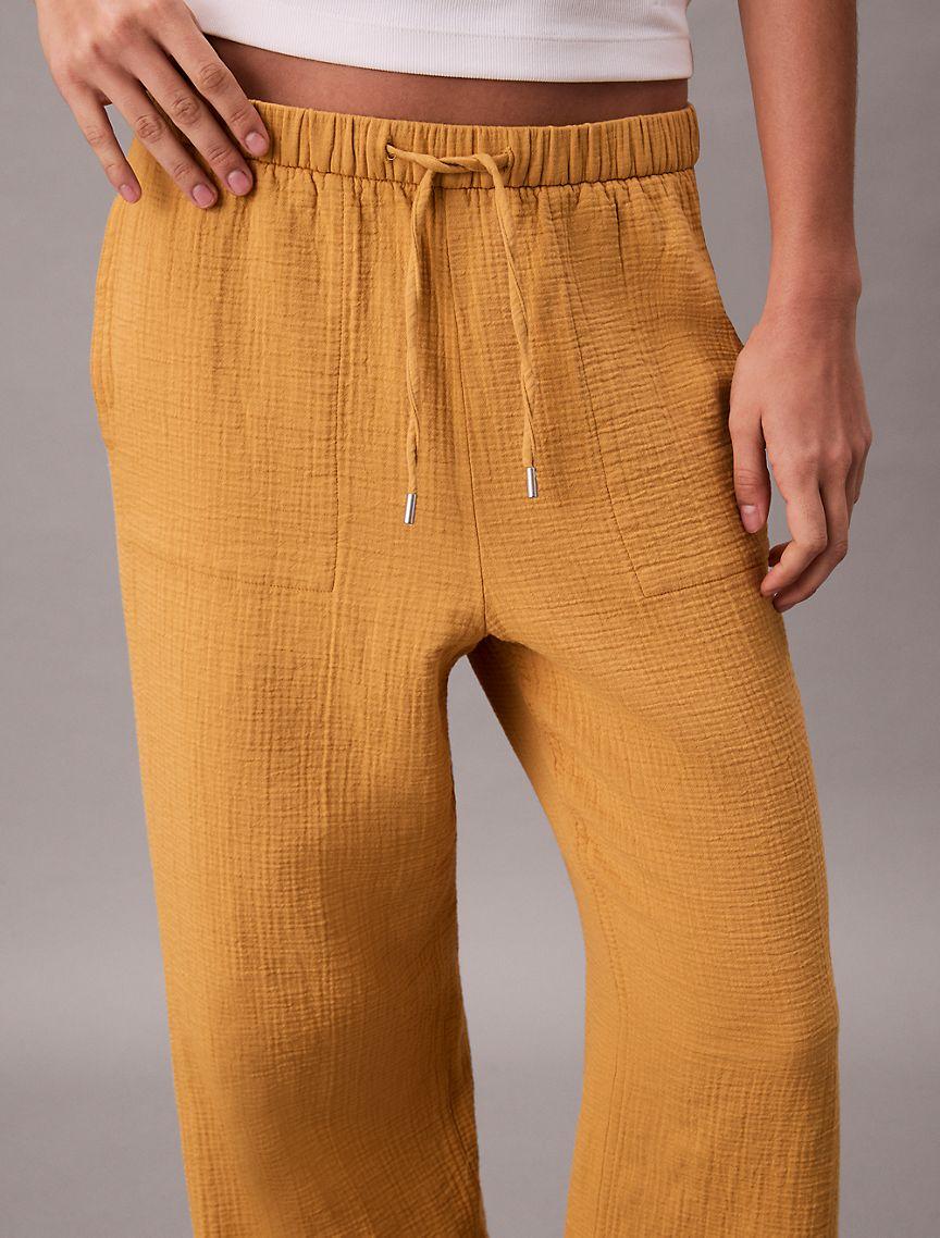Double Gauze Pull-On Pants Product Image
