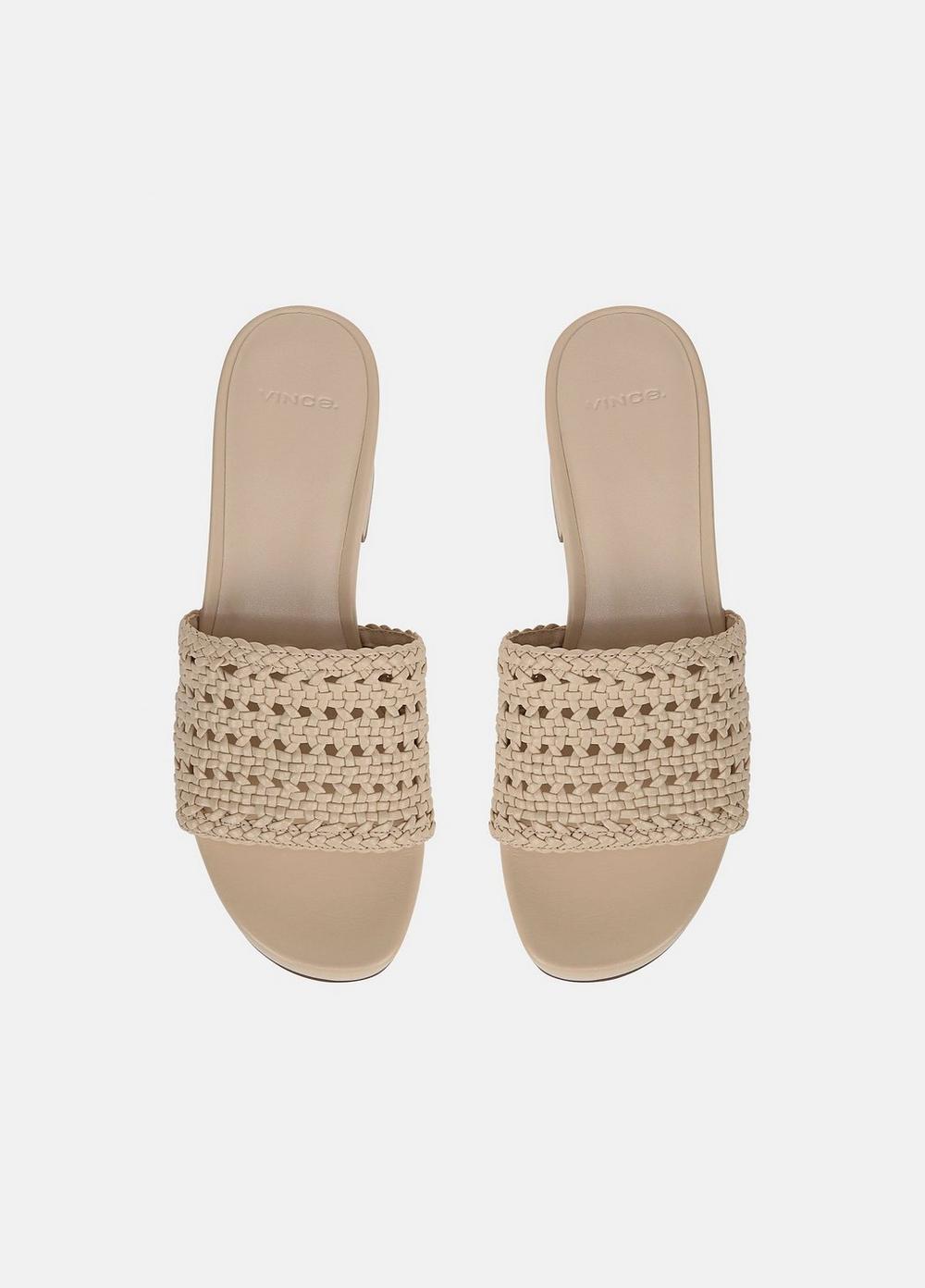 Margo Woven Leather Platform Sandal Product Image
