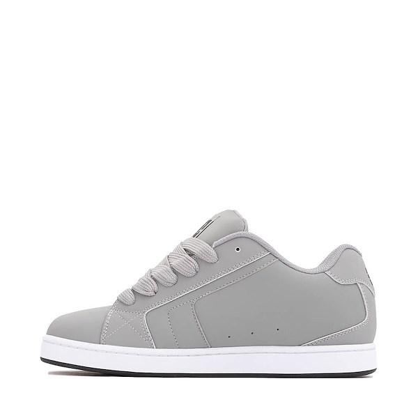 Mens DC Net Skate Shoe - Grey Product Image