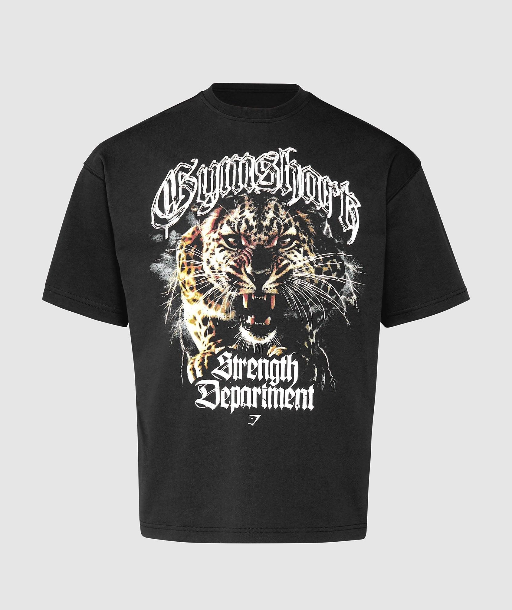 Strength Department Animal Oversized T-Shirt Product Image