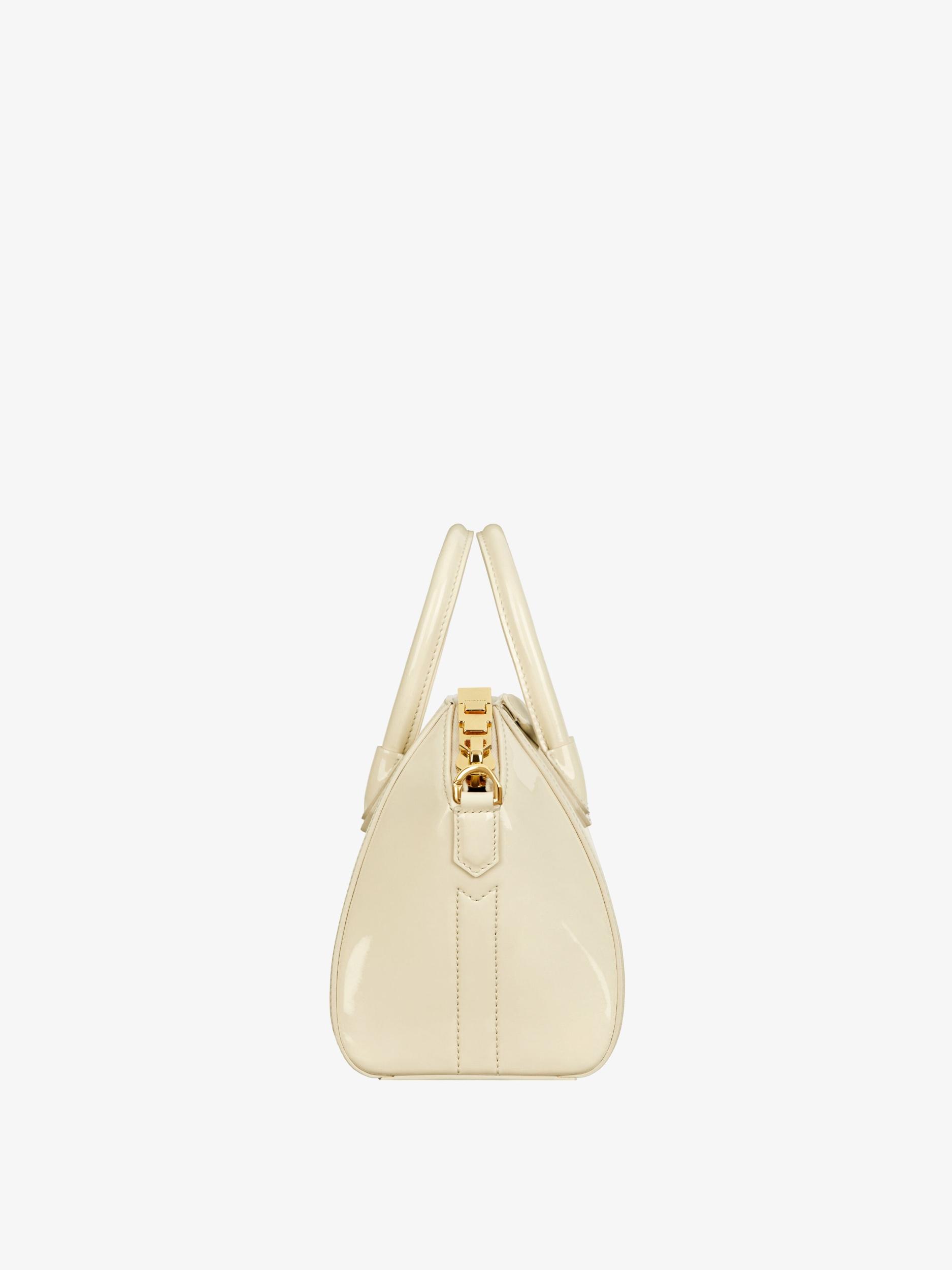 Mini Antigona bag in patent leather Product Image