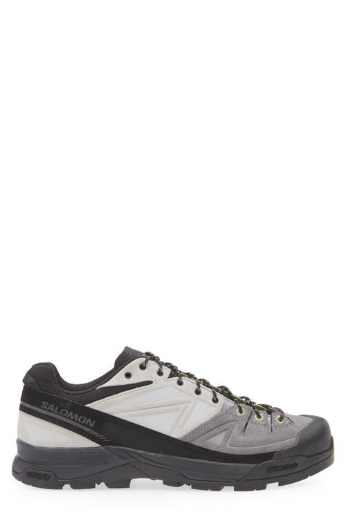 Salomon Gender Inclusive X-Alp Low Top Sneaker in Black/Castelrock at Nordstrom, Size 9 Women's Product Image
