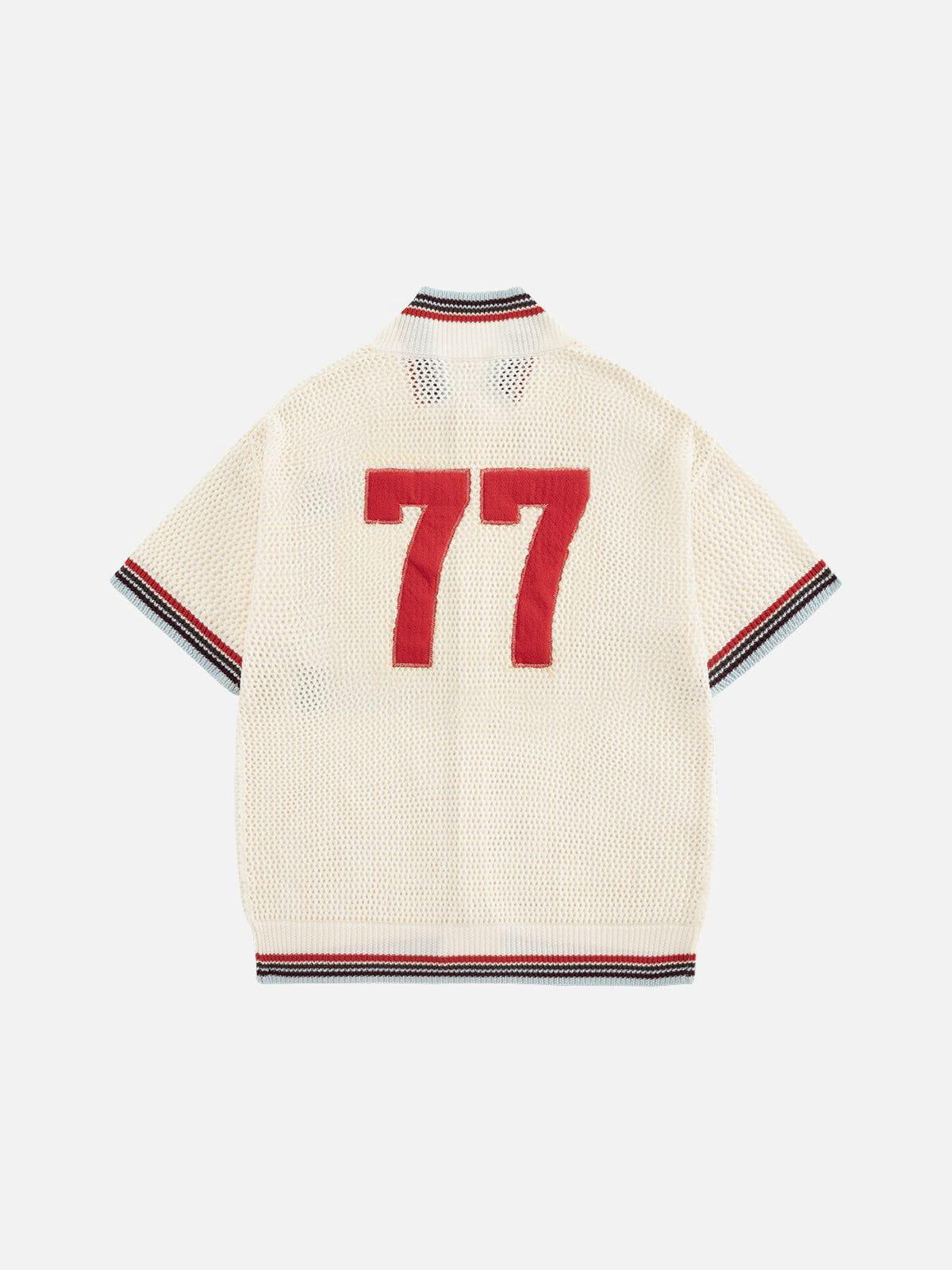 Aelfric Eden Open Knit Short Sleeve Shirt Product Image