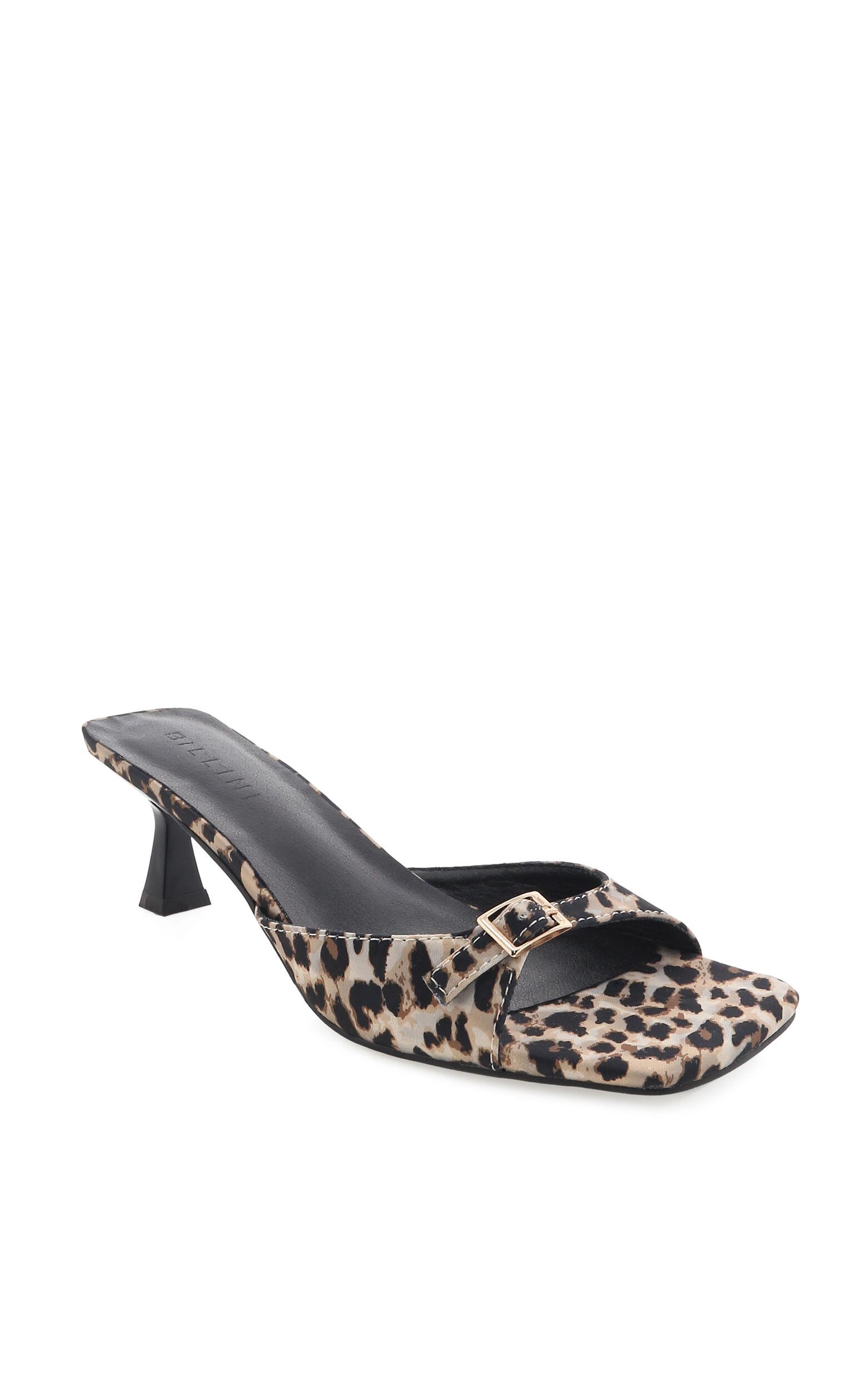 Billini - Tilden Hardware Detail Heels in Leopard Product Image
