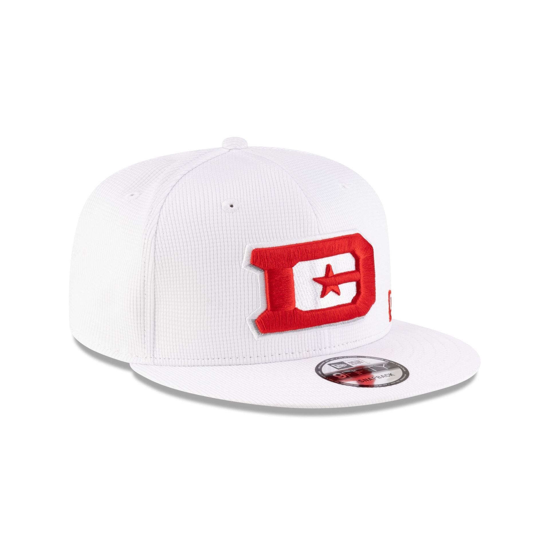DC Defenders White 9FIFTY Snapback Hat Male Product Image