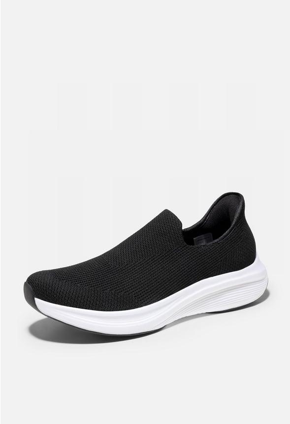 Men's Comfortable Slip-On Knit Walking Shoes Product Image