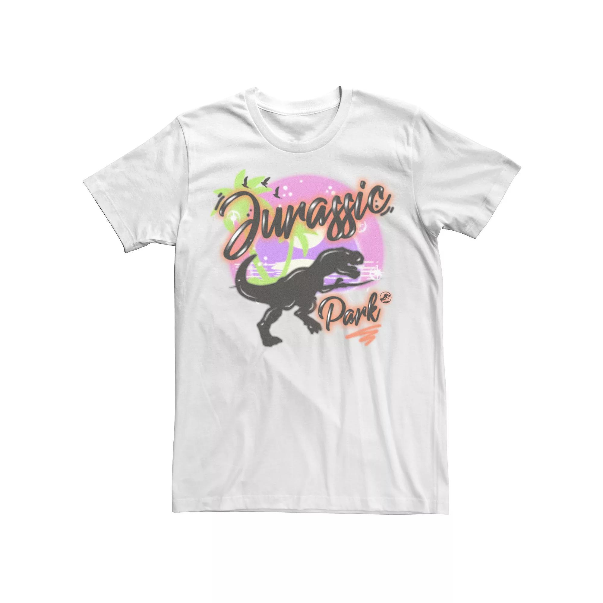 Men's Jurassic Park Airbrush Logo Tee, Boy's,  Product Image