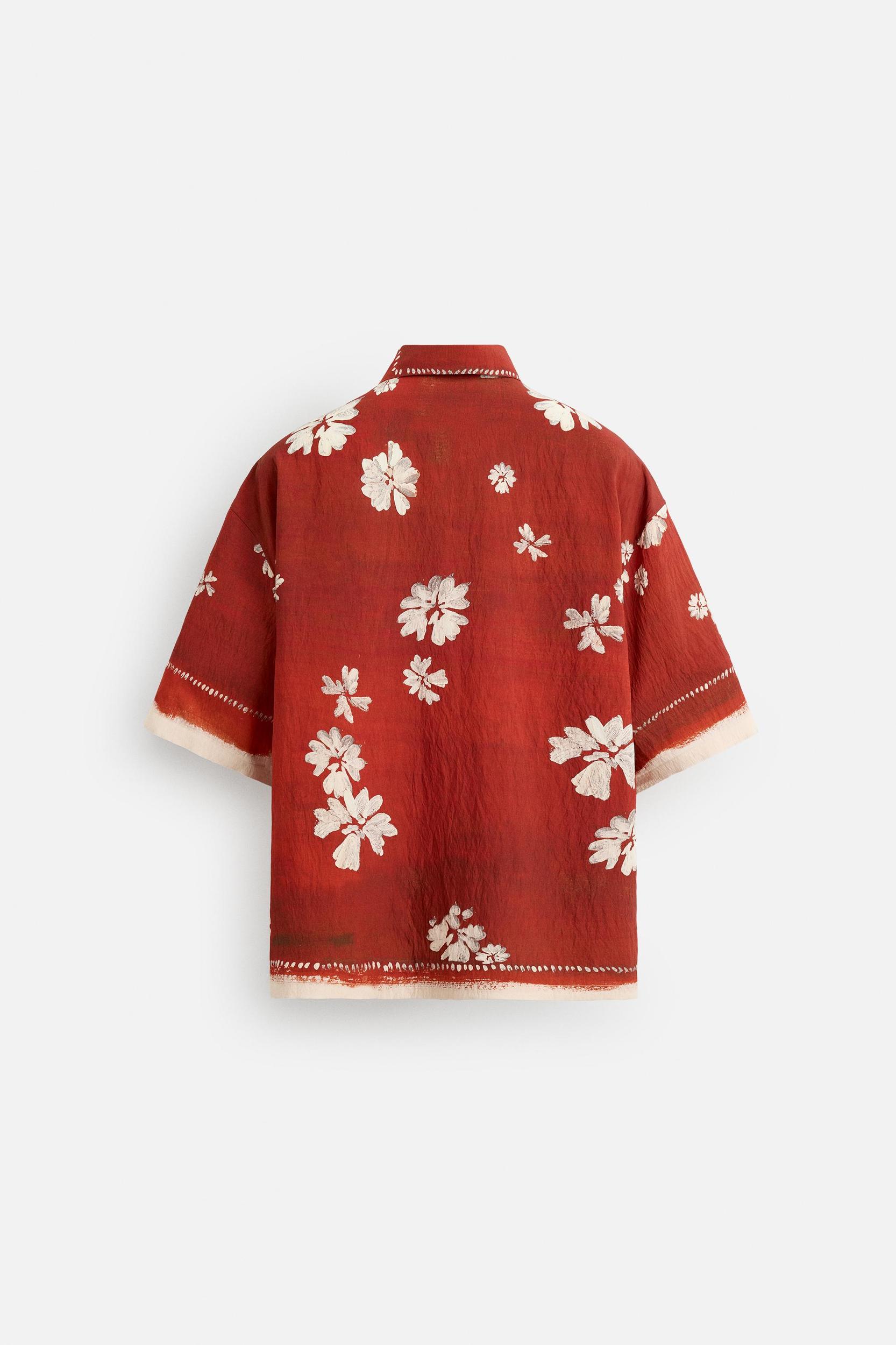 FLORAL PRINT SHIRT Product Image