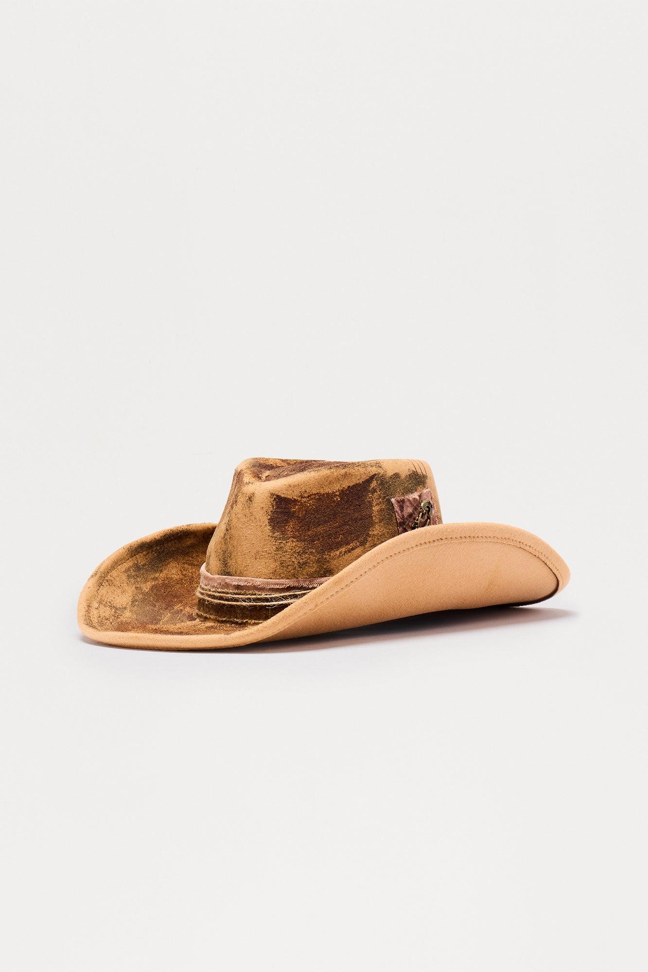 Dune Devil Novelty Cowboy Hat  - Tan Male Product Image