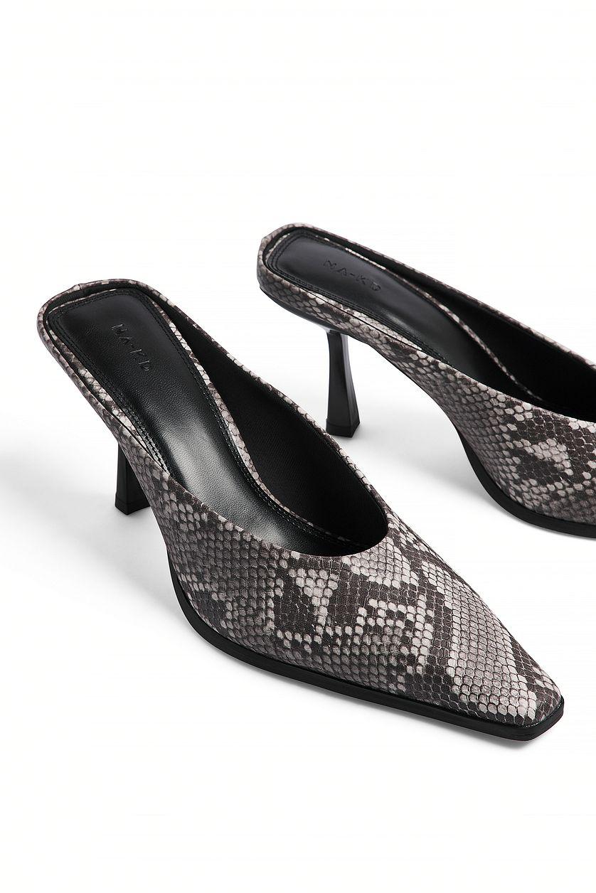 High Heel Mules Product Image