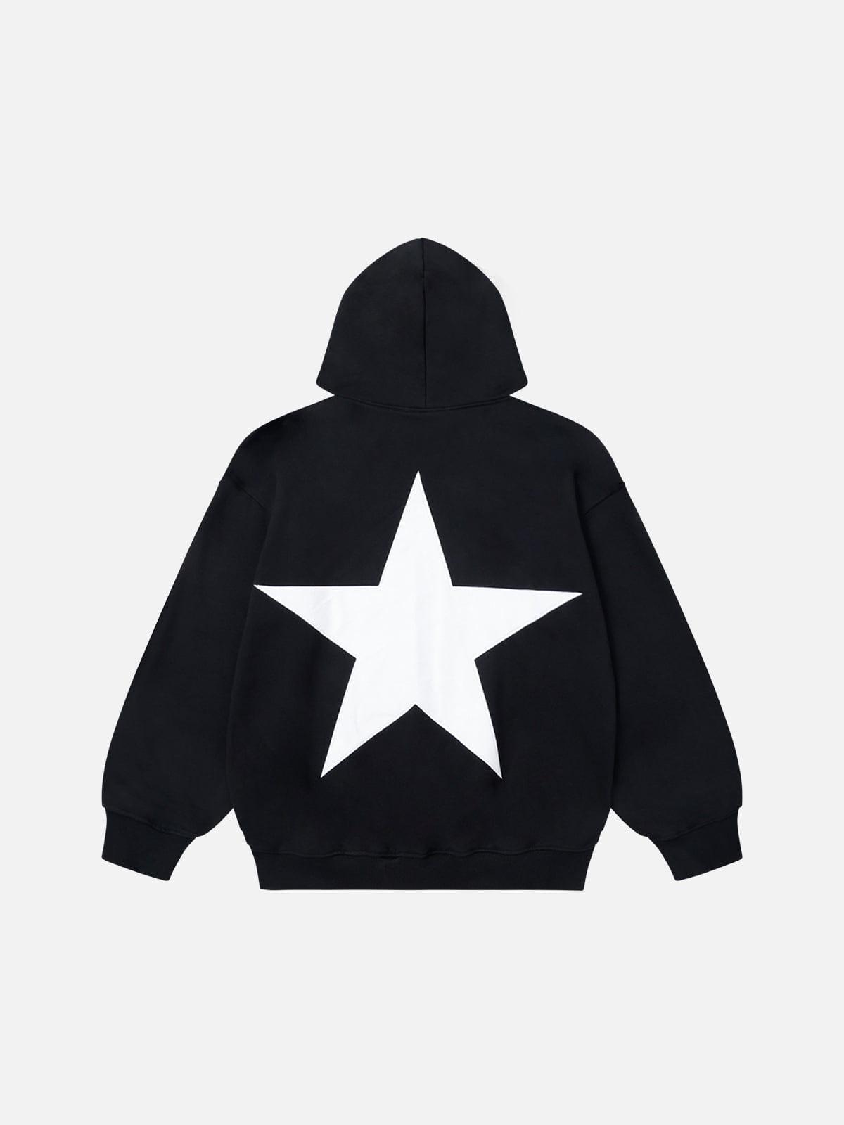 Aelfric Eden Star Color Contrast Hoodie Product Image