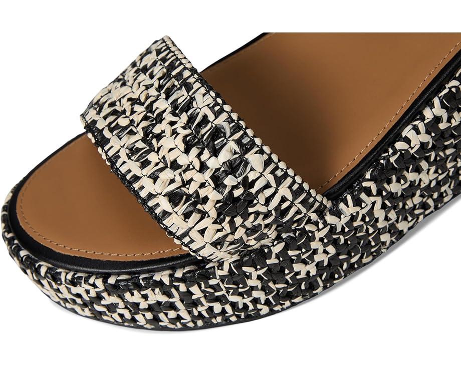 F-Mode Espadrille Leather Flatform A/Strap Sandals Product Image