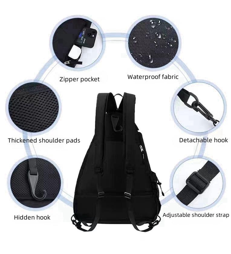 Lior Adjustable Crossbody Sling Bag Pickleball Backpack Product Image