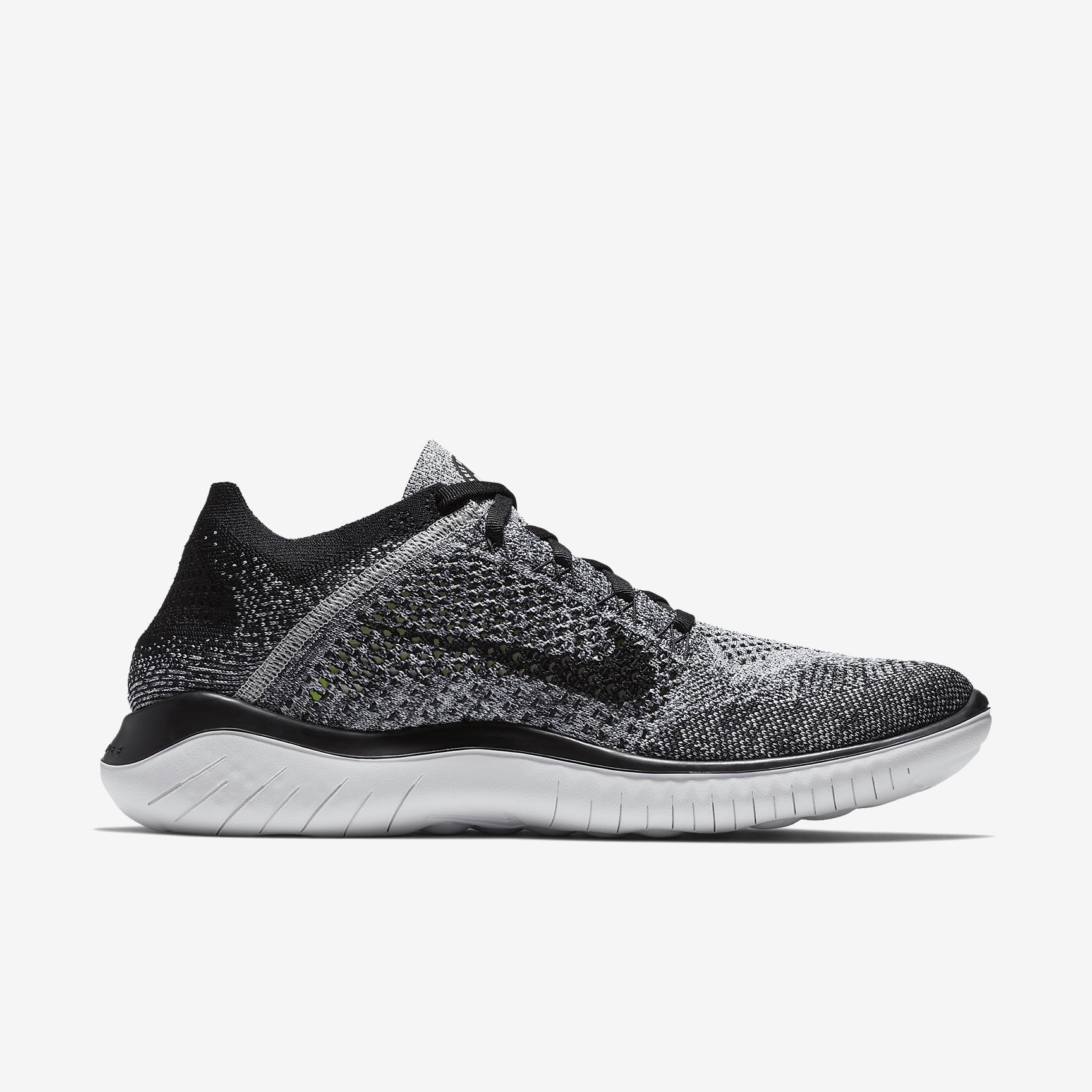 Nike Free Run Flyknit 2018 Men's Road Running Shoes Product Image