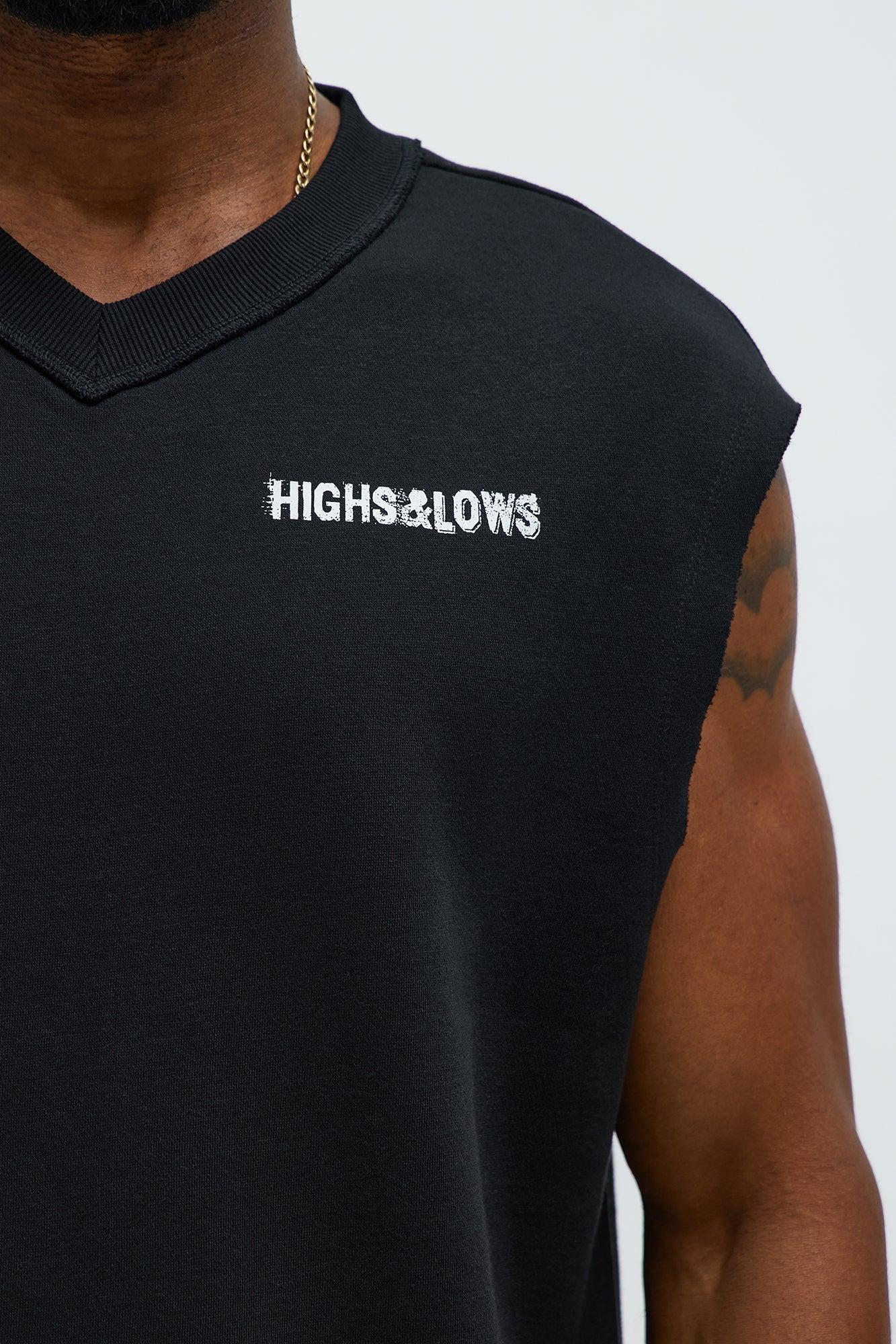 Tyson Highs And Lows Muscle Tee - Black Male Product Image