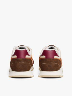 Mixed-Texture Suede Sneaker Product Image