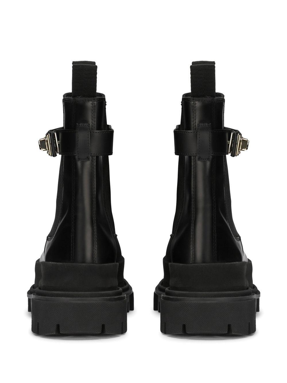 logo-strap Chelsea boots Product Image