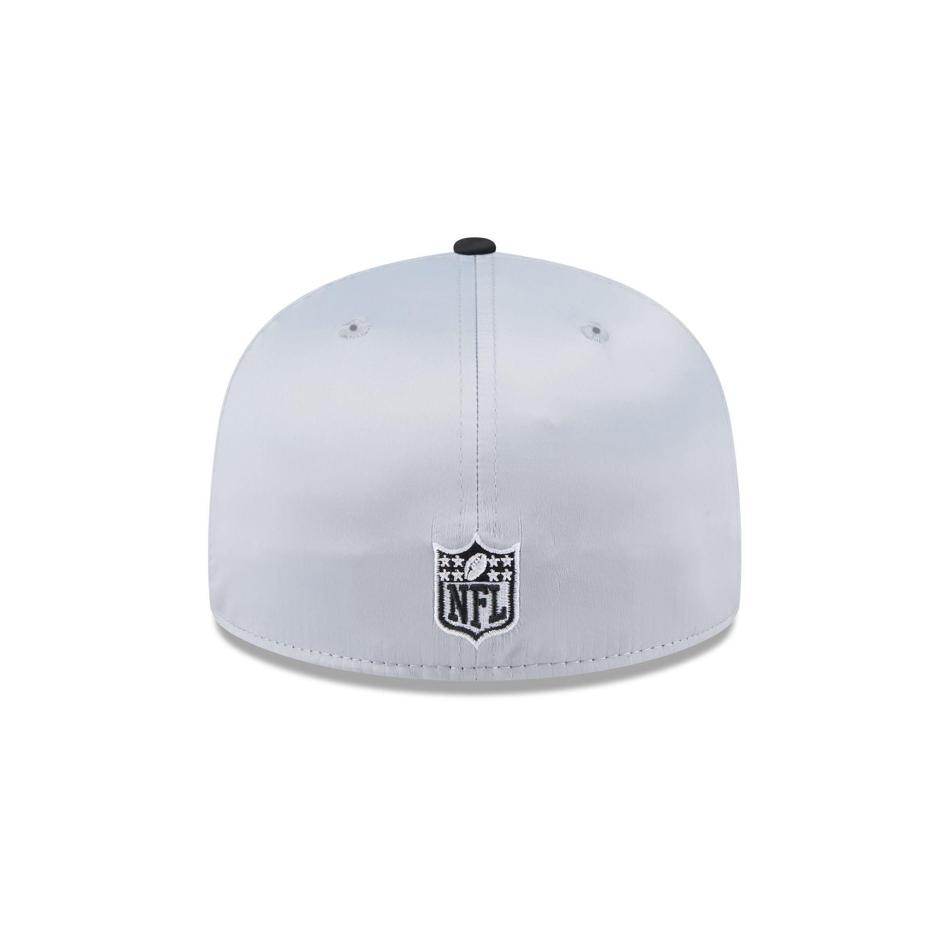 Las Vegas Raiders Spring Satin 59FIFTY Fitted Hat Male Product Image