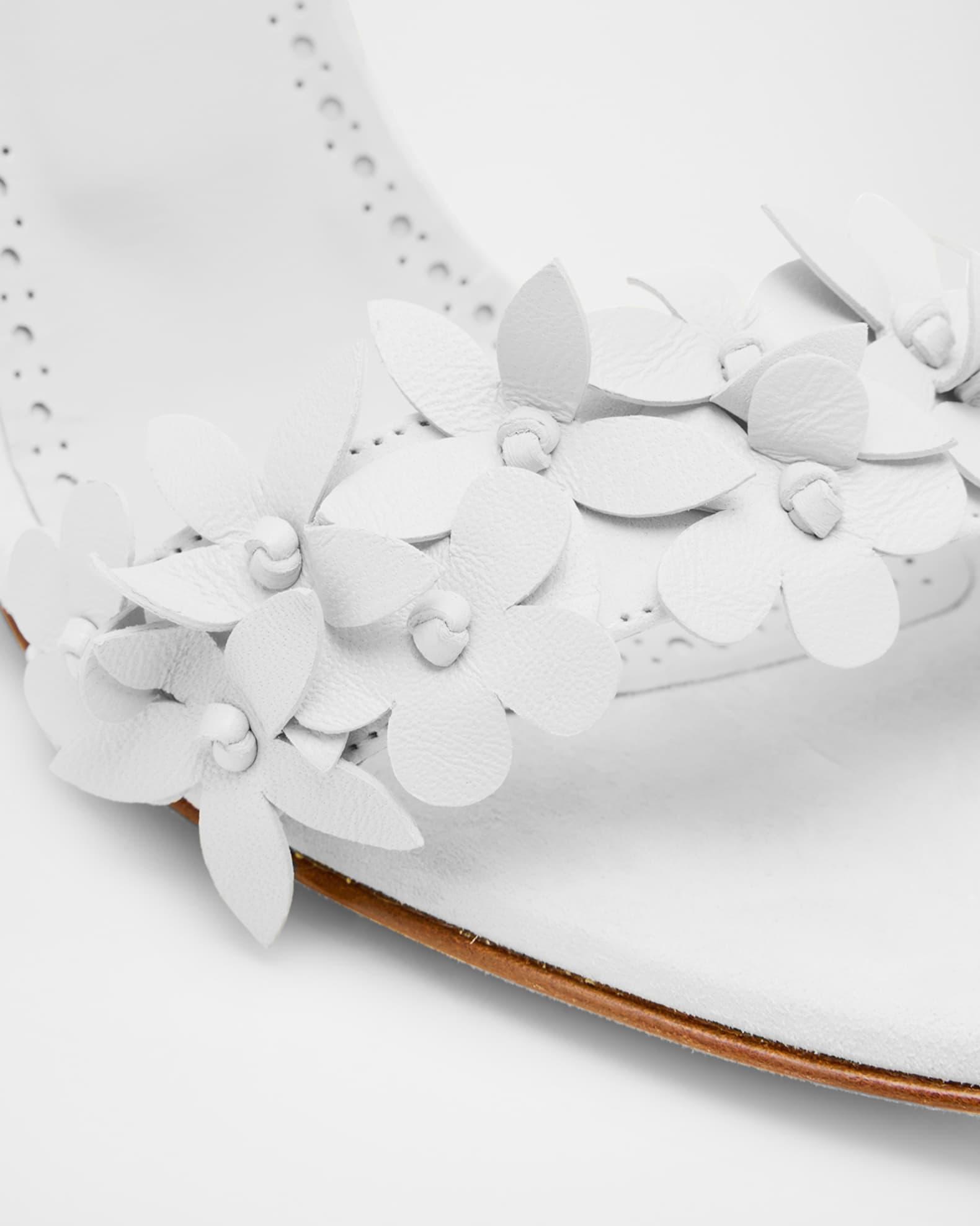 Anista Nappa Leather Ankle-Wrap Sandals Product Image