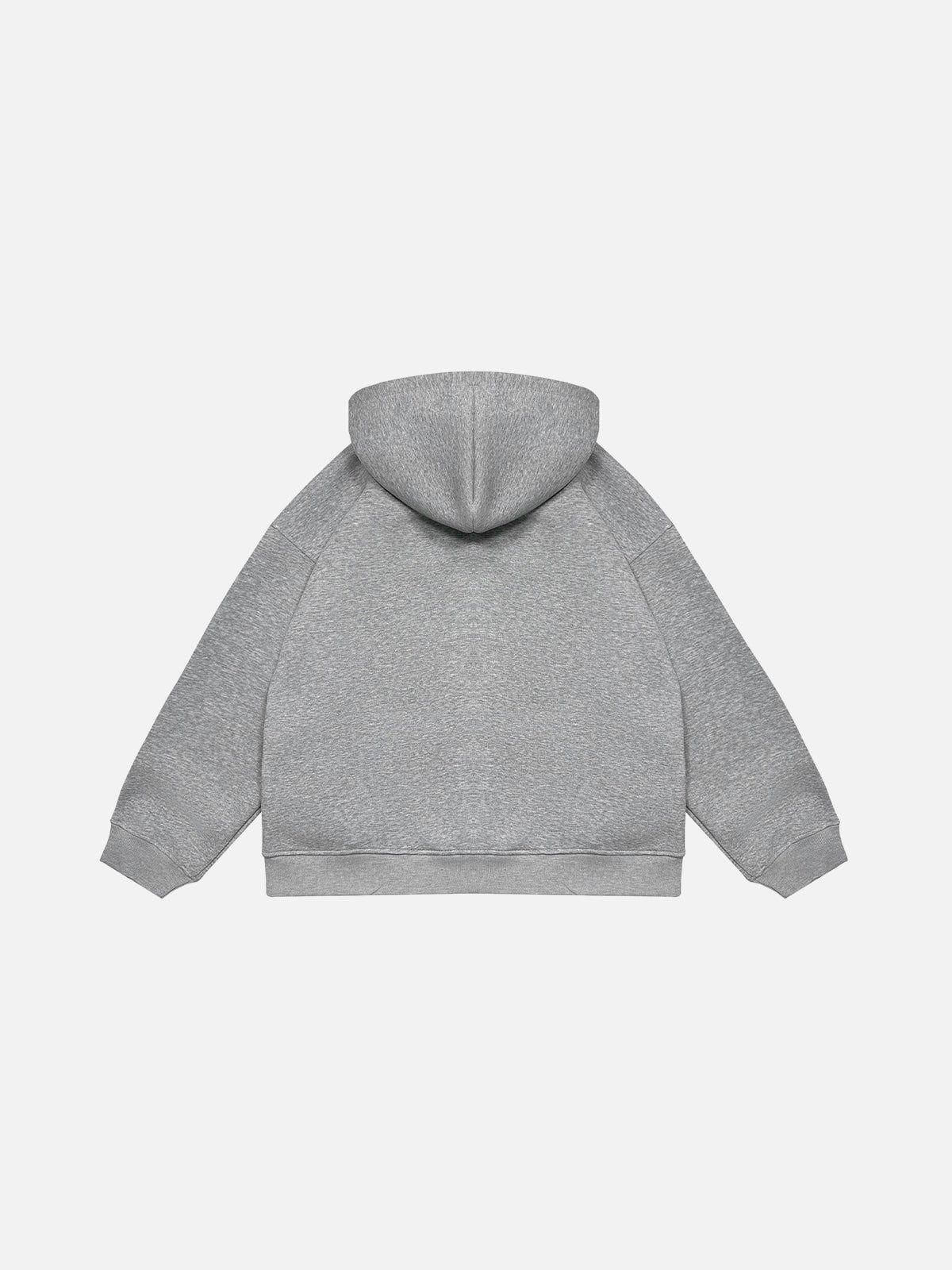 Aelfric Eden Oversized Plaid Hoodie Product Image