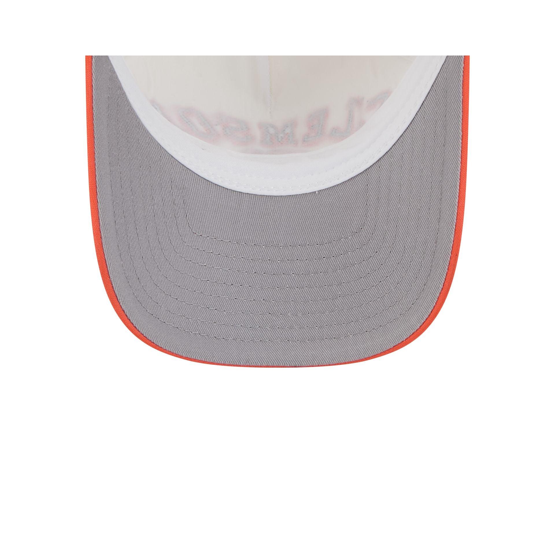 Clemson Tigers Chrome Arch 9FORTY M-Crown A-Frame Trucker Hat Male Product Image