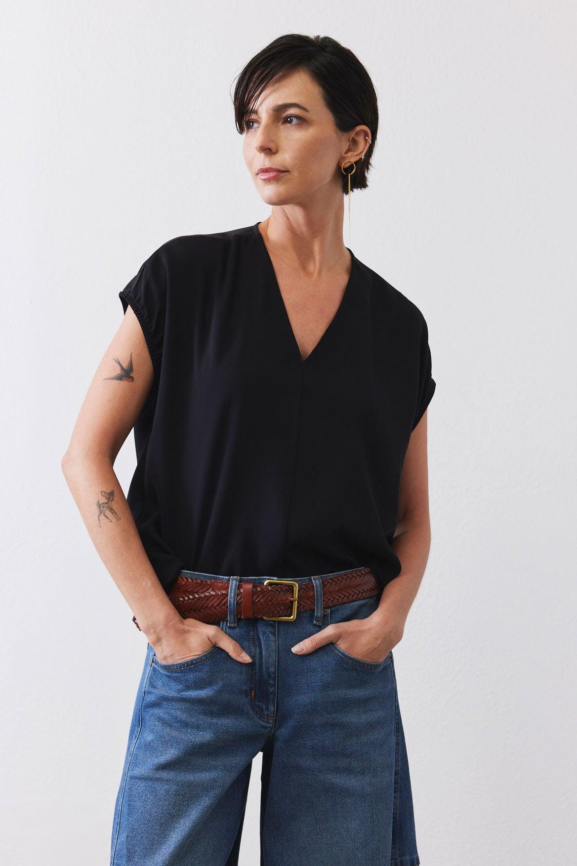 The Nuanced V-Neck Top Product Image