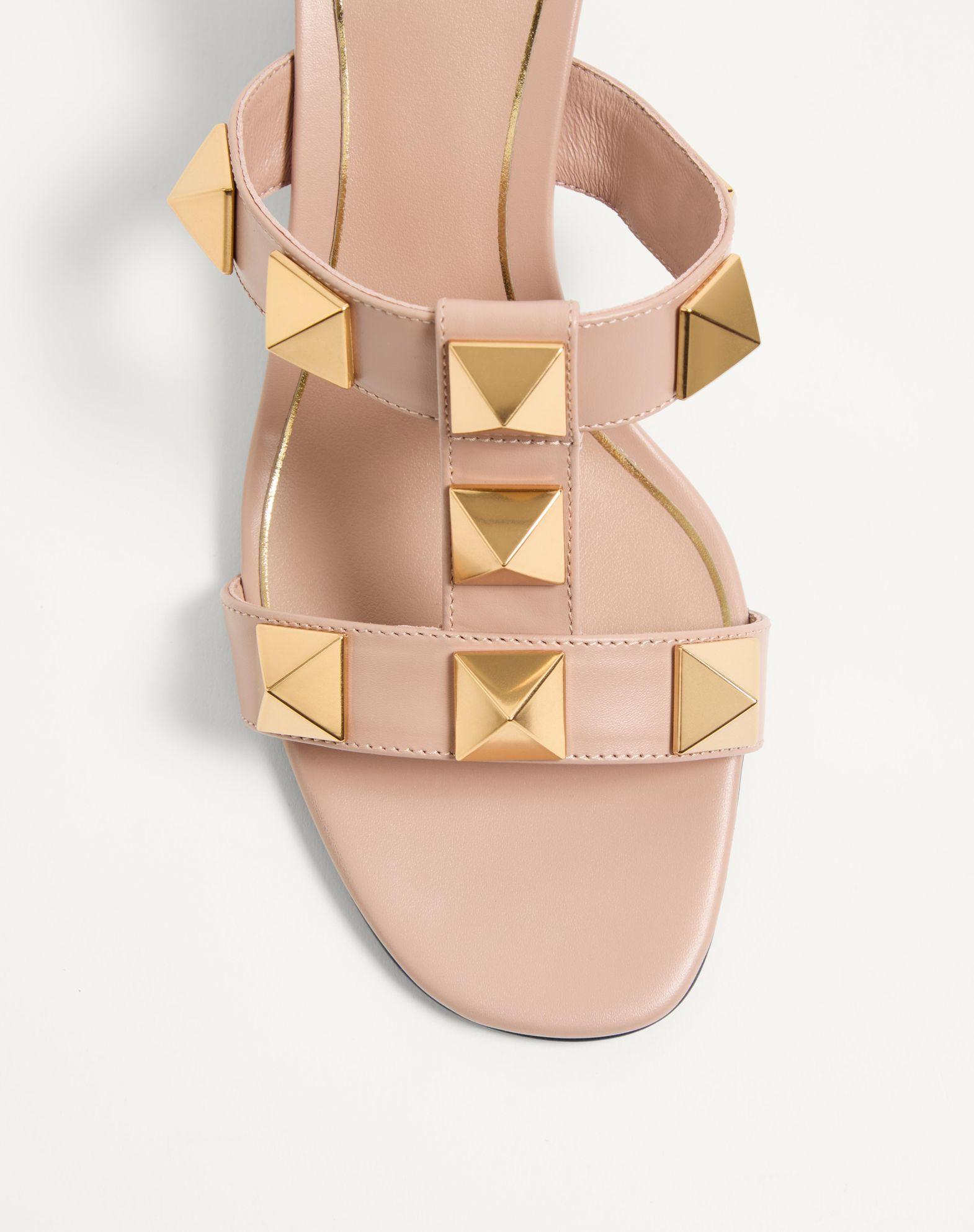 Roman Stud Calfskin Slide Sandal 60 Mm Product Image