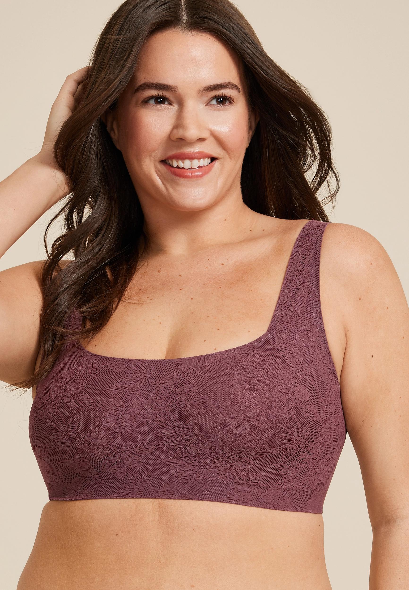 Maurices Womens Vintage Lace Square Neck Bralette Product Image