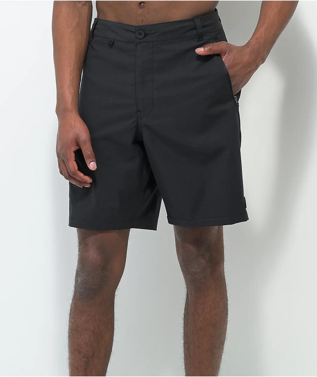 Dravus Bay Black Board Shorts Product Image