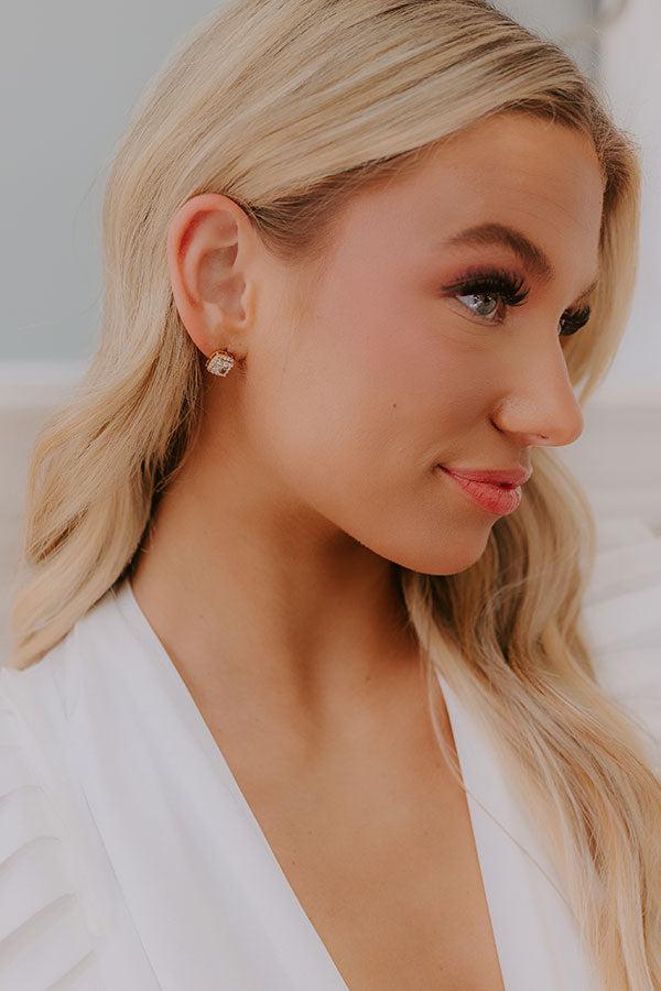 Radiant Smile Cubic Zirconia Earring Product Image