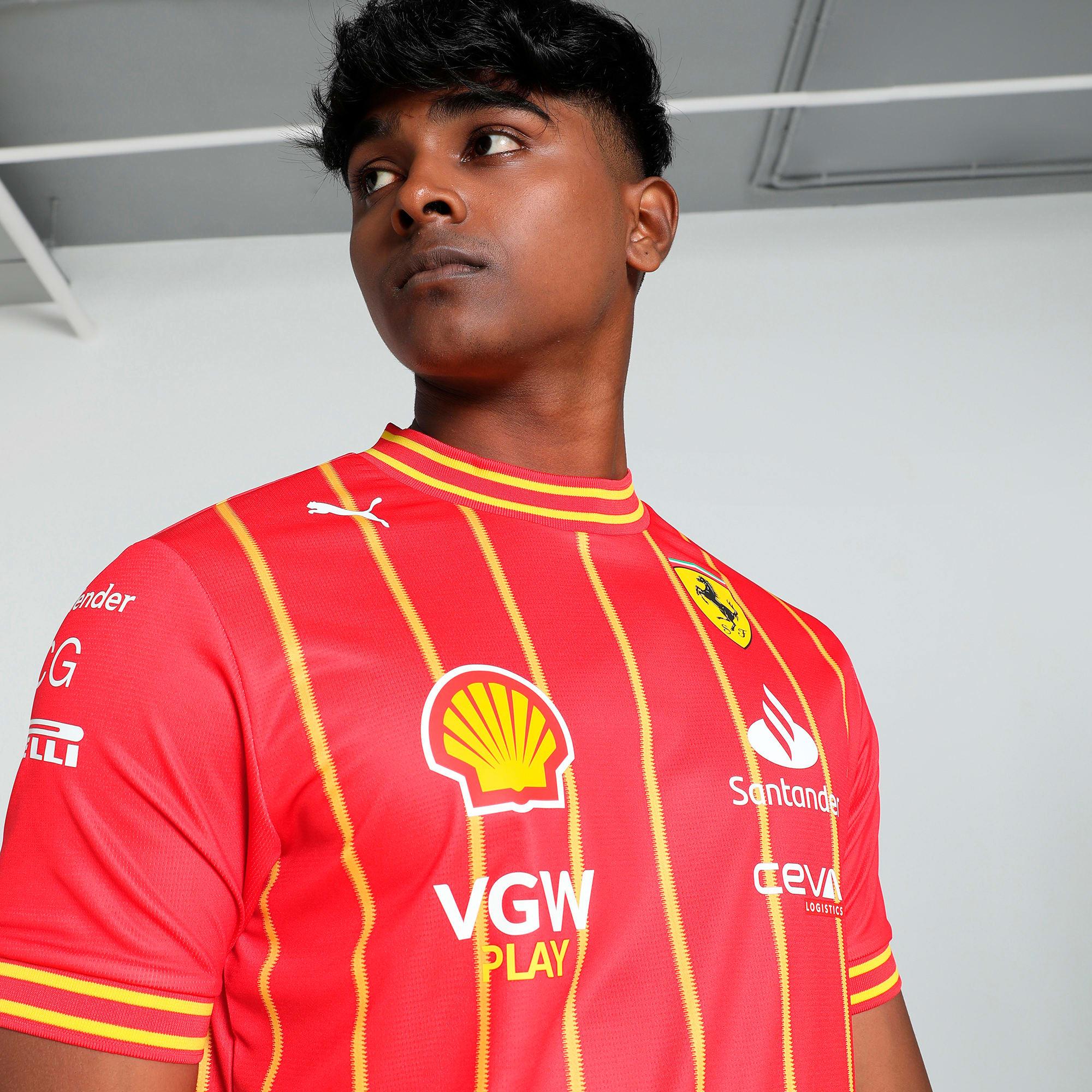 Scuderia Ferrari Team Men's Soccer Jersey Product Image