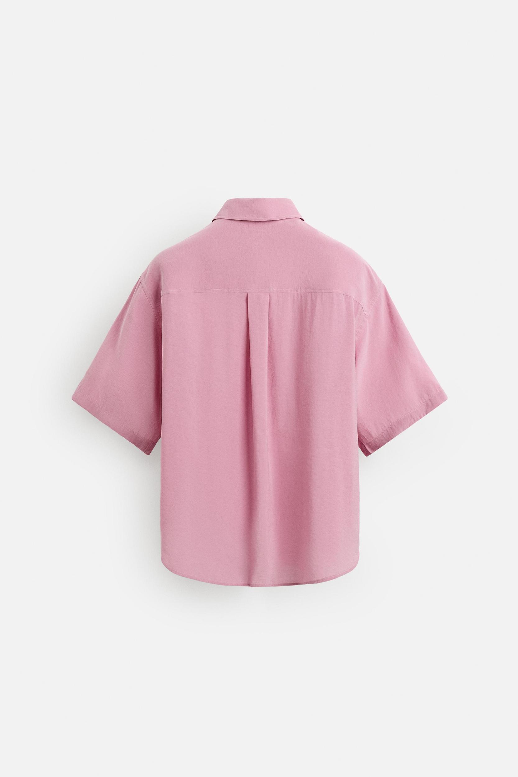 RELAXED FIT FLOWY SHIRT Product Image
